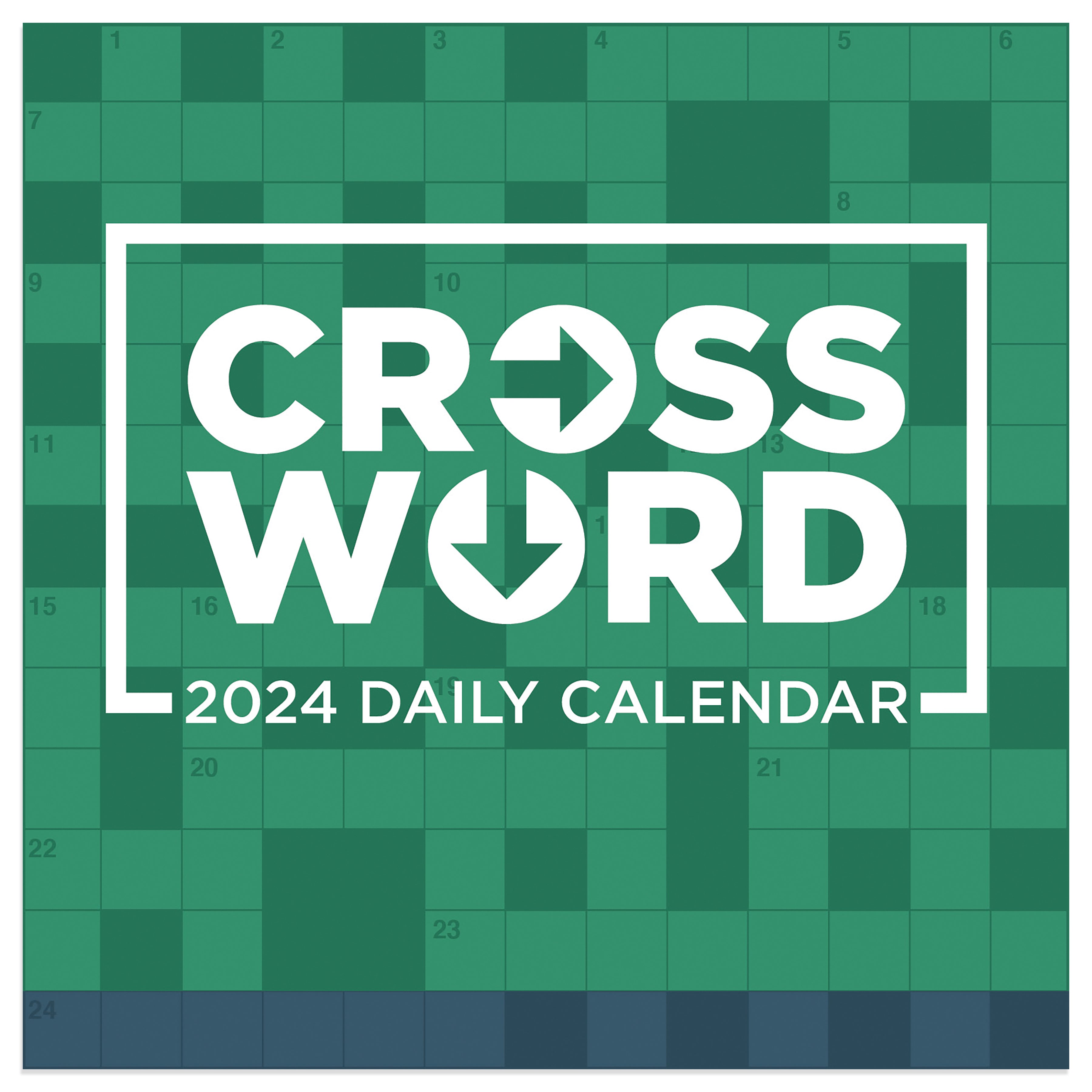 2024 Crossword Puzzles - Daily Boxed Page-A-Day  Calendar