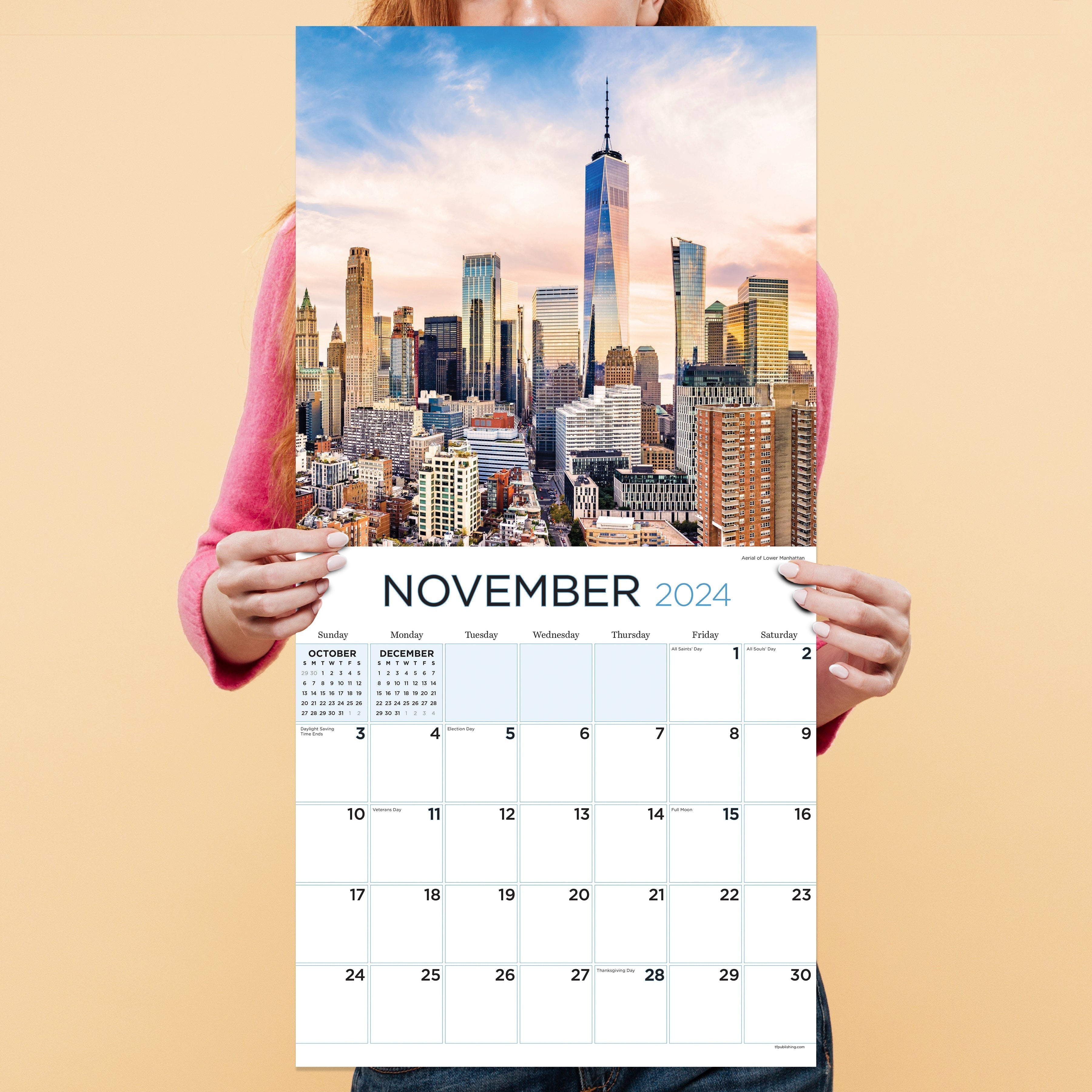 2024 NYC - Square Wall Calendar