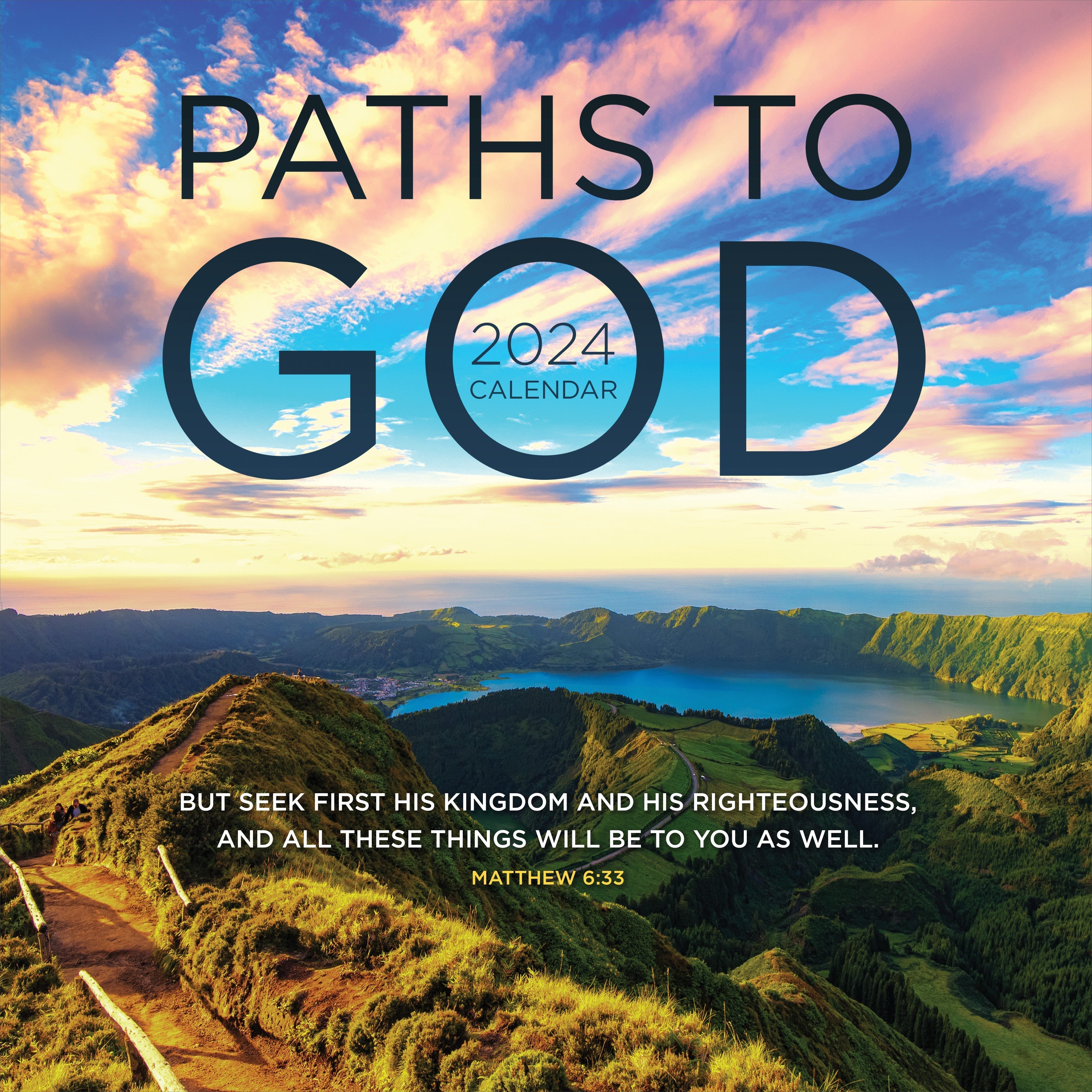 2024 Paths to God - Square Wall Calendar