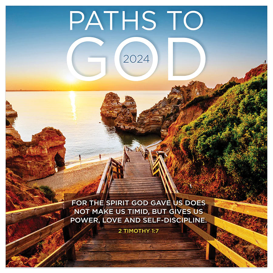 2024 Paths to God - Mini Wall Calendar