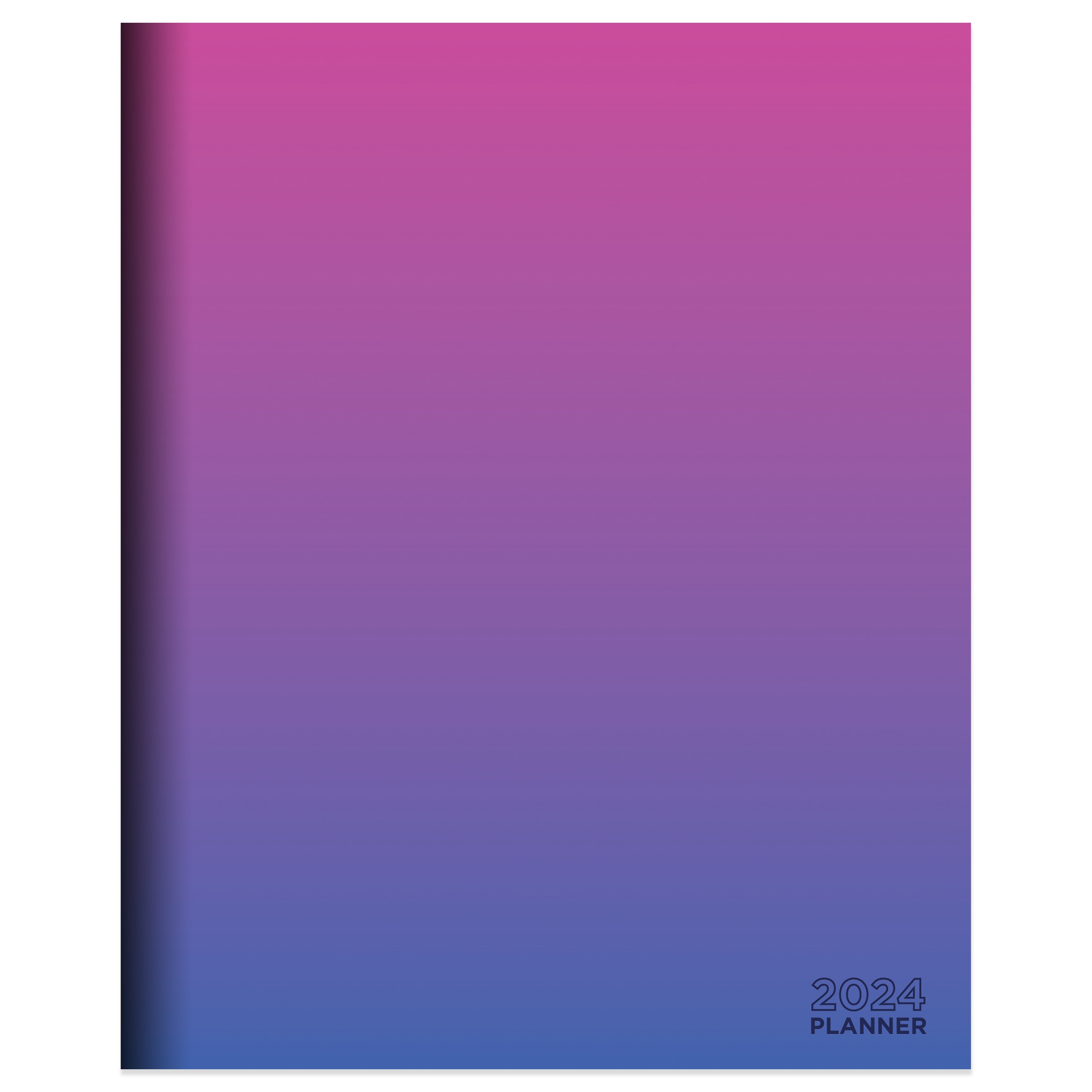 2024 Pink Periwinkle - Medium Monthly Diary/Planner