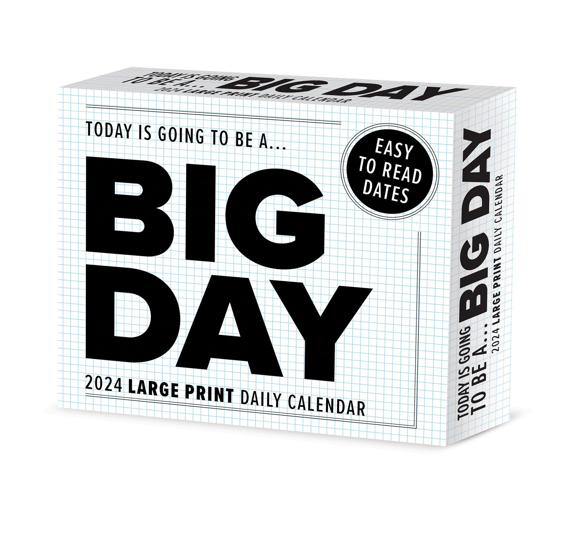 2024 Big Day - Boxed Page A Day Calendar