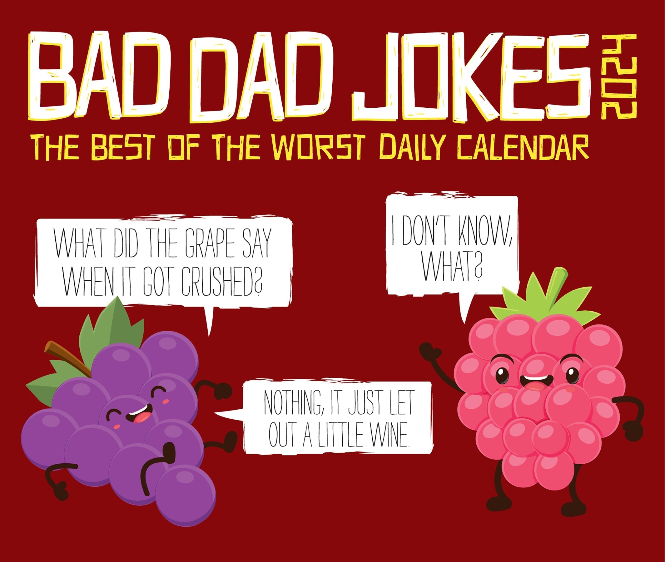 2024 Bad Dad Jokes - Boxed Page A Day Calendar