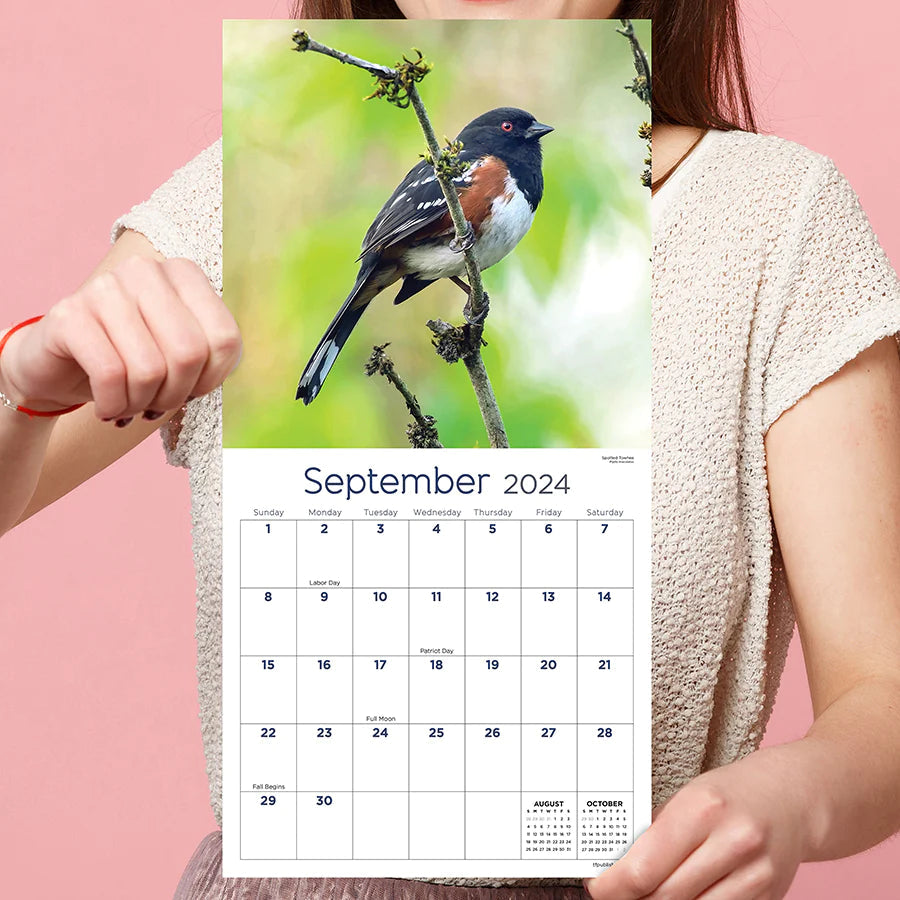 2024 Backyard Birds - Mini Wall Calendar