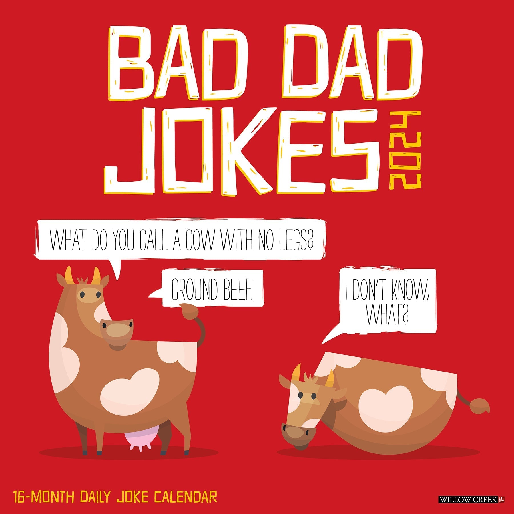 2024 Bad Dad Jokes - Wall Calendar