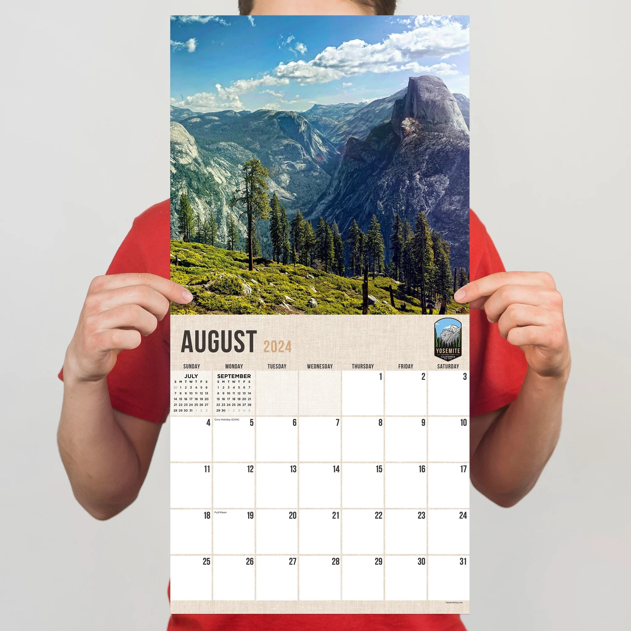 2024 National Parks - Square Wall Calendar