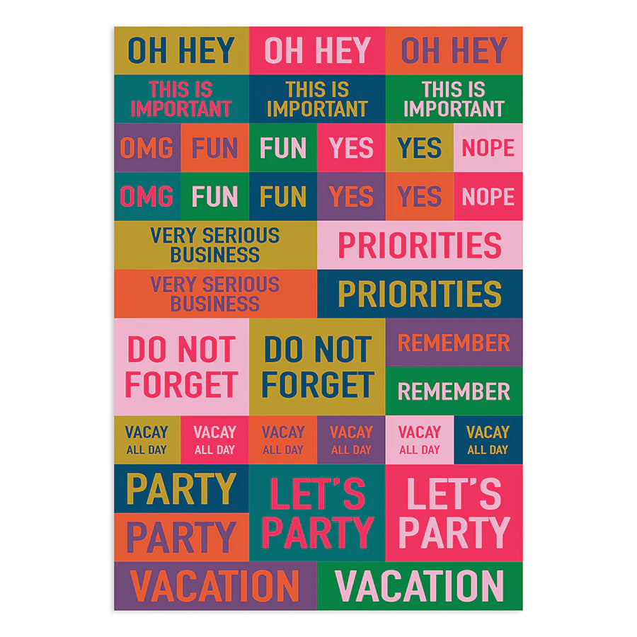 In Any Event Planning Sticker Pack - Calendar Accessories