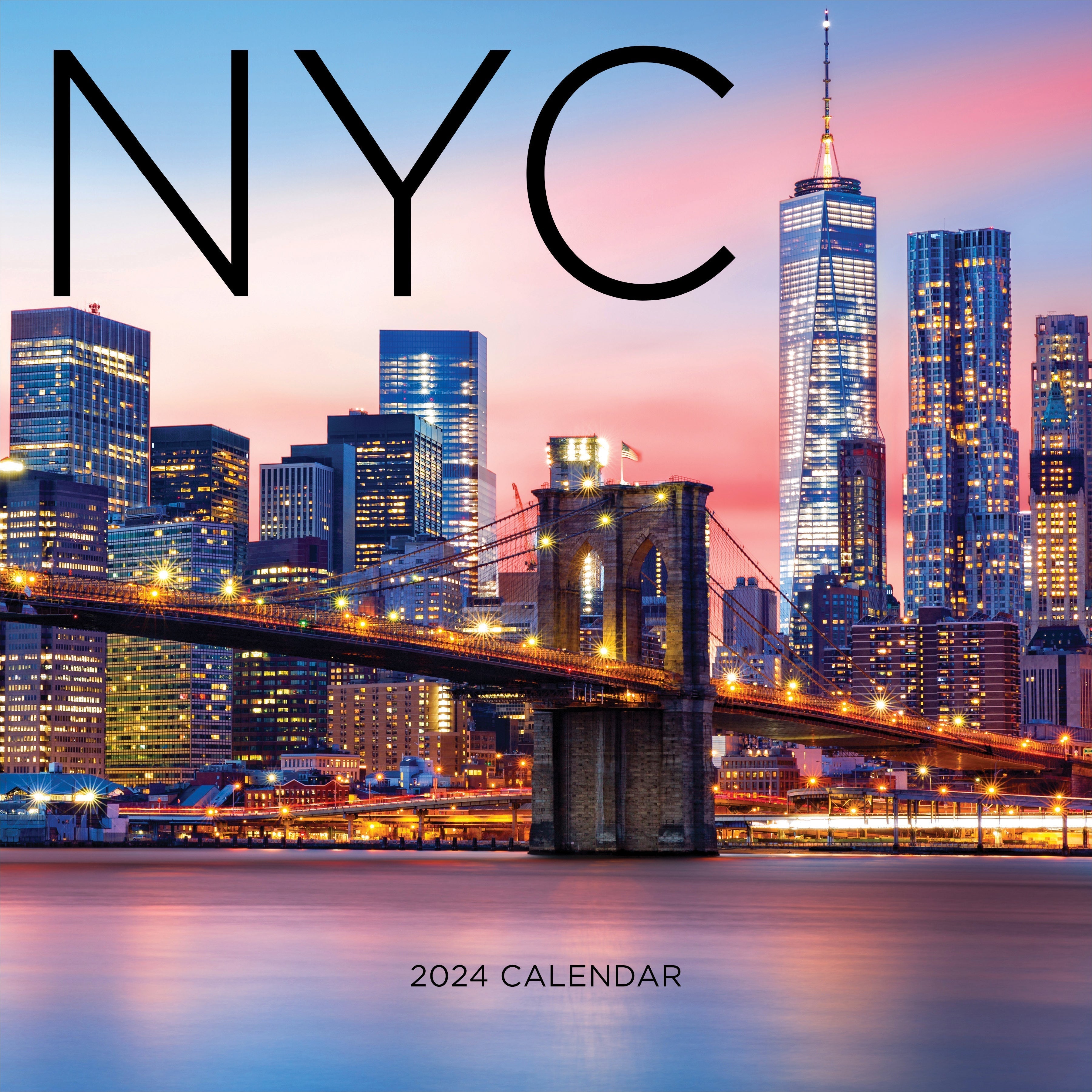 2024 NYC - Square Wall Calendar