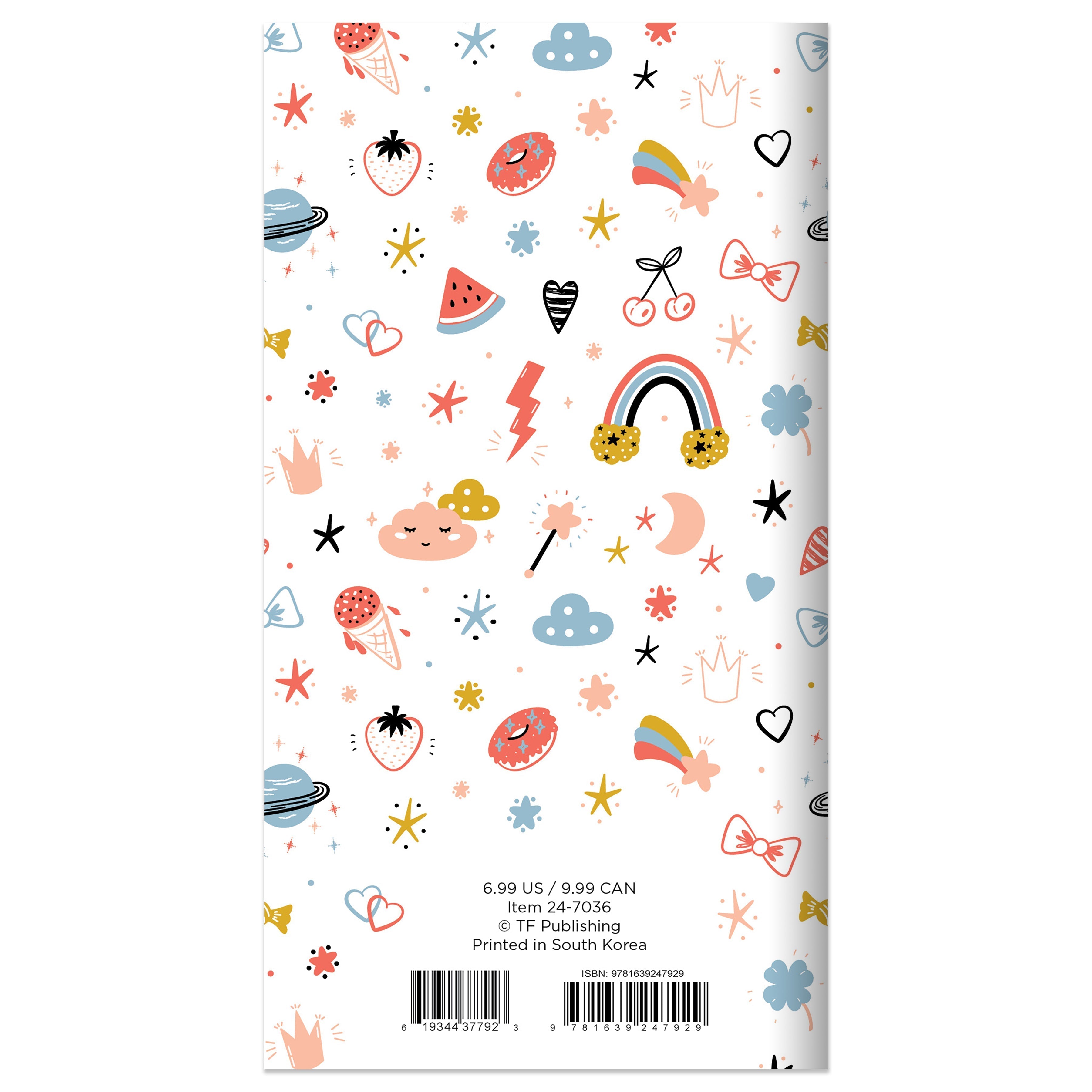 2024-2025 Tiny Icons - Small Monthly Pocket Diary/Planner